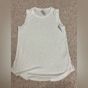 Athleta white tank top